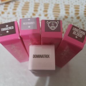 Jeffree Star vampy liquid lip set